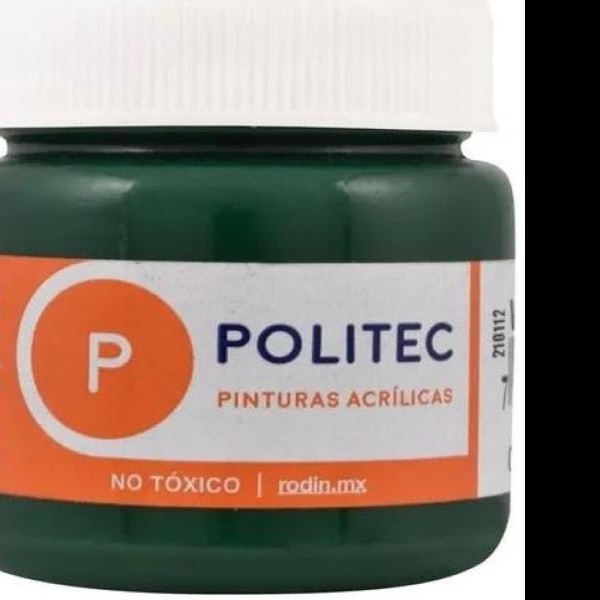 PINTURA ACRILICA POLITEC 30ML. VERDE OLIVO 336 PZA
